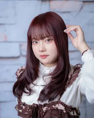 ロング カラー パーマ 松尾 泰伸のヘアスタイル