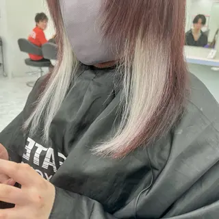セミロング カラー 🇰🇷韓国スタイル 🇰🇷友輝のヘアスタイル
