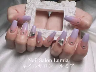 ネイル ネイルサロン ルミア Lumia 店長施術のネイルデザイン