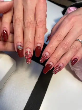 ネイル 田口かおり まつげモデル募集中のネイルデザイン