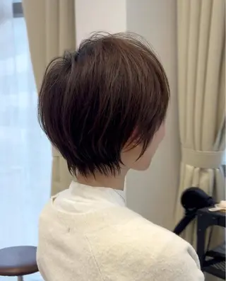 ショート ショート上手い人/ 銀座/なかじのヘアスタイル