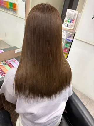 ロング カラー 横浜/あゆみ/ エクステ特化のヘアスタイル