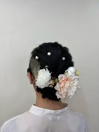 ロング 松本 結愛のヘアスタイル