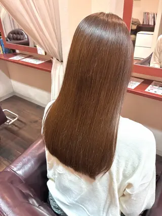ロング カラー 桂 琴美のヘアスタイル