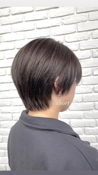 ショート ♡レイヤーボブ パーマ/うらら♡のヘアスタイル