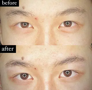 メンズ アイブロウ Aura salonのマツエク・マツパデザイン