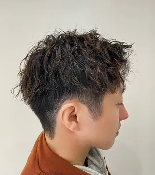 パーマ メンズ 透明感カラー/ 髪質改善/サクラ🌸のヘアスタイル