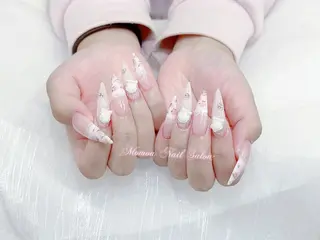 ネイル MoMoA Nail ネイル長さ出し専門店のネイルデザイン