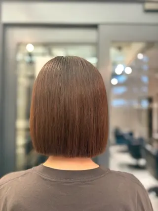 ミディアム 松井 悠希のヘアスタイル