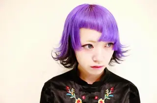 ショート 派手髪 美容師JUNのヘアスタイル