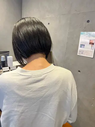 ショート 池田理紗/メンズ カット/ミニボブのヘアスタイル