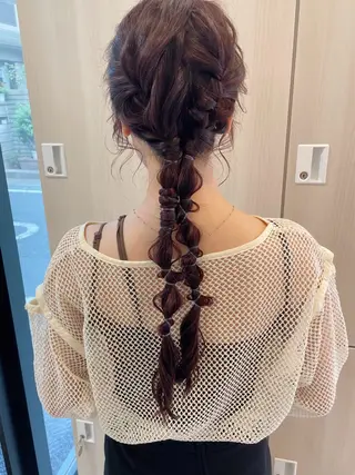 ヘアアレンジ 【ボブ/個室サロン】 癒し空間mimuraのヘアスタイル