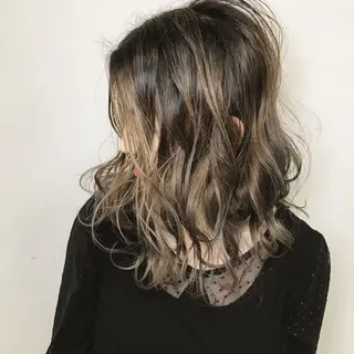セミロング カラー 髪質改善 Daisukiのヘアスタイル