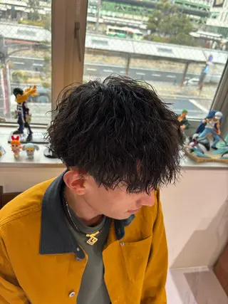 パーマ いち かのヘアスタイル