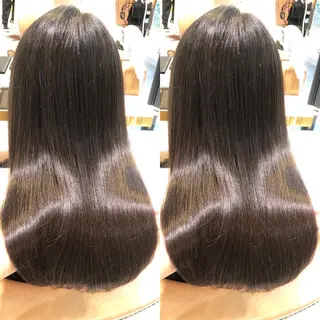 ミディアム カラー 渋谷レイヤーカット❌ 縮毛矯正専門/武田涼のヘアスタイル