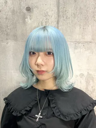 ミディアム エフェクトブリーチ 🌟前澤啓太朗のヘアスタイル