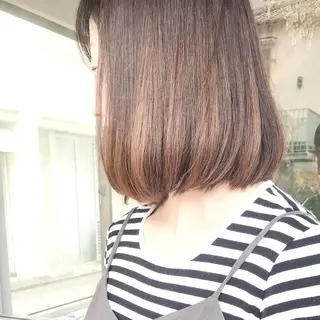 ショート カラー ヘアアレンジ Mariana/ 鶴原-ハイライトのヘアスタイル