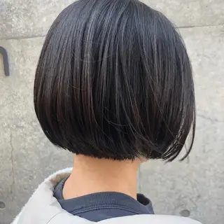 ショート やまさきえりこ ニュアンスパーマのヘアスタイル