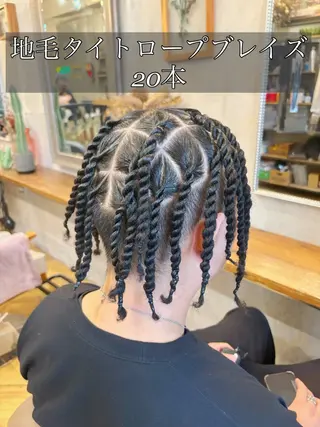 メンズ エクステ指名No.1 【店長】キッタのヘアスタイル