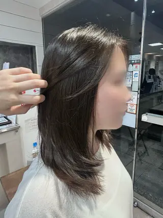 ミディアム 🎀艶カラー🎀 よしいあまねのヘアスタイル