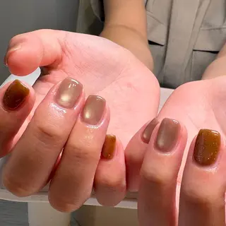 ネイル amuse ニュアンス/個性派のネイルデザイン