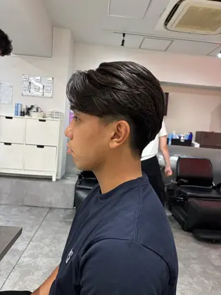 パーマ メンズ メンズ特化✨️ 韓国風パーマ🔥一八のヘアスタイル