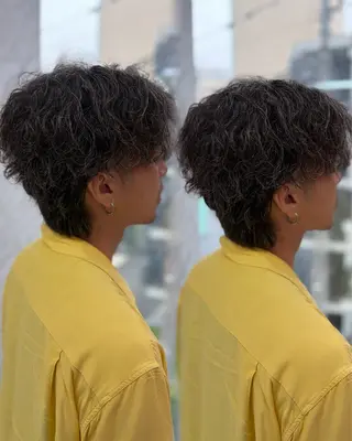 パーマ メンズ 金井洸太🐨メンズ 縮毛矯正/韓国ヘアのヘアスタイル