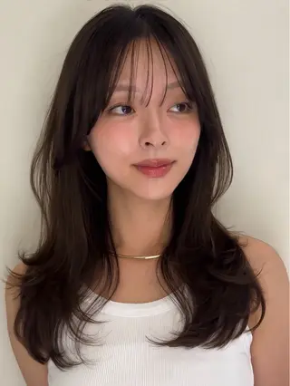 ロング カラー ヘアアレンジ 🫧透明感カラー/ Wカラー🫧namiのヘアスタイル