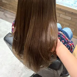 ロング カラー 透明感 カラー/ shoのヘアスタイル
