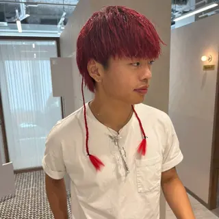 ヘアアレンジ メンズ スパイキーショート 平出天翔のヘアスタイル
