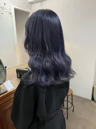 セミロング 千葉 郁也のヘアスタイル