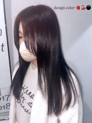 ロング カラー lutz／ MIONのヘアスタイル