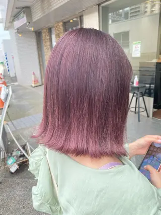 ミディアム カラー 産休の為お休みです! 小島凜のヘアスタイル