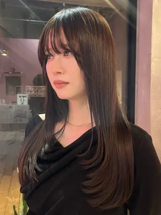 カラー カラーモデル 募集🤍ྀི麗央のヘアスタイル