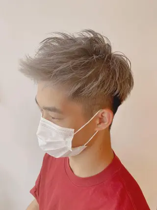 ショート カラー 赤み消し×髪質改善 🍏上田晃司のヘアスタイル