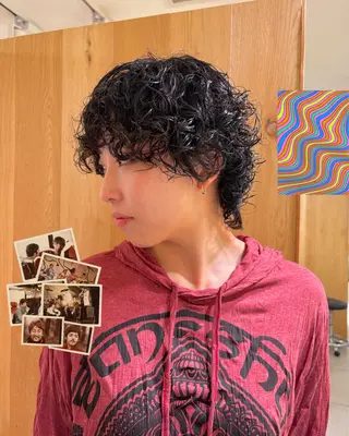 ショート パーマ ブリーチパーマ 🎀Rumiのヘアスタイル