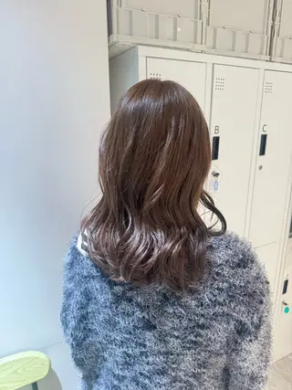 セミロング カラー オスズ 🎀´-のヘアスタイル