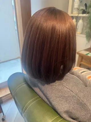 カラー 栗山晴加 /艶カラー/白髪染めのヘアスタイル