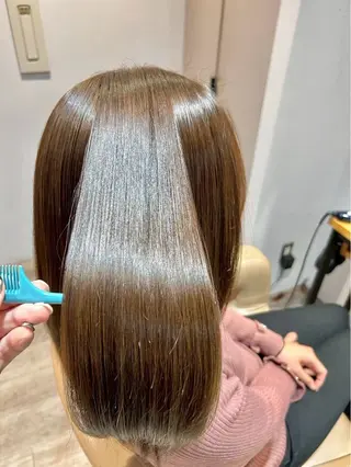 カラー 艶髪✨透明感カラー 山本　遥斗のヘアスタイル