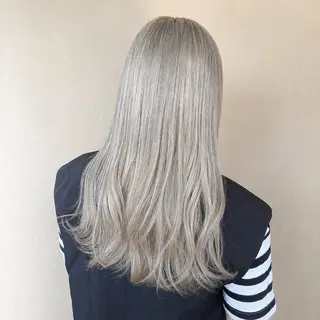 ロング カラー ブリーチなしWカラー メンズカット✨ワタベのヘアスタイル