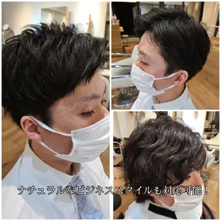 ショート メンズ 【ネウィ天王寺 】seiyaのヘアスタイル
