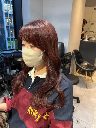 ロング カラー 似合う髪型見つけます AYAKAのヘアスタイル