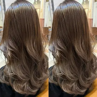 ロング カラー 艶髪/ブリーチなし 透明感カラー/たくまのヘアスタイル