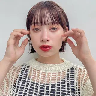 ショート カラー ✨👑お洒落ショート ❣️村上せいな✨のヘアスタイル