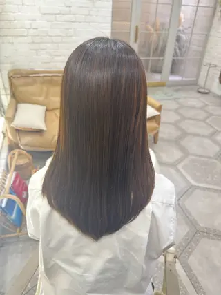 セミロング 堀江美容室 千晶のヘアスタイル