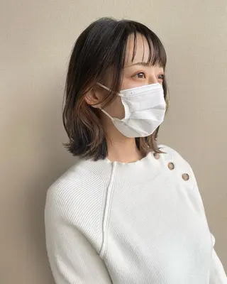 ショート カラー パーマ メンズ キッズ マツエク・マツパ 山本 銘子のヘアスタイル