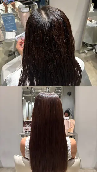 ロング リュウザキ シオンのヘアスタイル