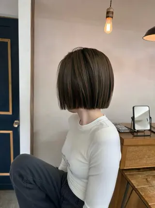ミディアム カラー takada kohのヘアスタイル