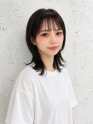 ミディアム *美髪*髪質改善/ 縮毛矯正/RYUTAのヘアスタイル