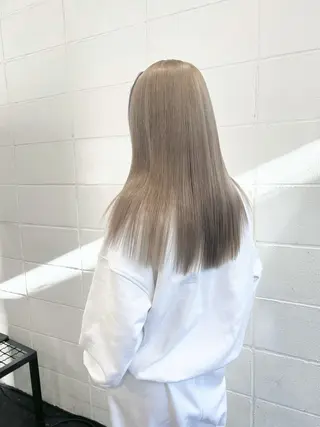 セミロング カラー HARU//原宿🤍 リピート率NO.1のヘアスタイル